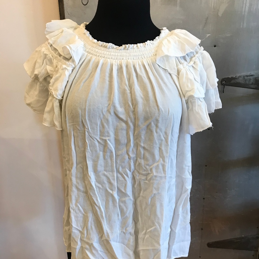 ruffled top